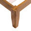 Cadre de lit plateforme moderne Bilal 40,6 cm (16 po) de hauteur en bois massif, assemblage à tenon et mortaise, montage sans outil, jaune-brun-30790208-30790209