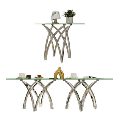 Ensemble de tables basses et tables de bout Modern
