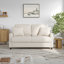 Balaton Vegan 2 Seater Upholstery Sofa with Pillows-1136940801-1128990770
