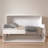 Extra-Long Twin Fold-Out Bed with Integrated Desk, A Multi-Functional Solution for Space-Saving and Comfortable Living