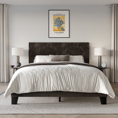 Lit plateforme tapissier Muehlebach