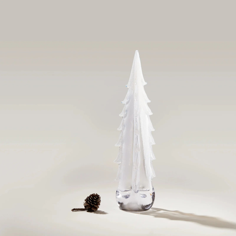 Snowy Branches Evergreen, 20" H x 6" W x 6" D