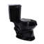 Toilette allongée 2 pièces 0,8 GPF / 1,6 GPF avec siège à fermeture lente Black Sheffield