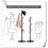 Selana Solid Wood Freestanding Coat Rack