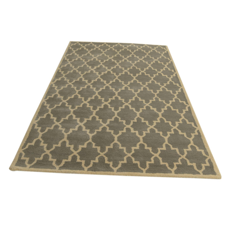 Tapis gris 5 x 8 Pineland