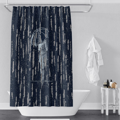 Abstract Shower Curtain