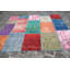 Tapis turcs, tapis 5 pi x 6,3 pi, tapis neutre, tapis géométrique, tapis bohème, tapis rouge, tapis rétro