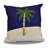 Coastal Christmas Reversible Throw Pillow-18014694