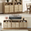 93.6'' W Manufactured Wood Sideboard with Adjustable Shelves (Set of 3)