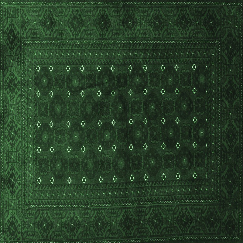Jarelly Performance Oriental Indoor Rug, Square 3'