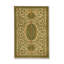 Tapis vert tissé à motif lavable Mosso-1563031727