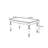 Elegant and durable solid wood dining table