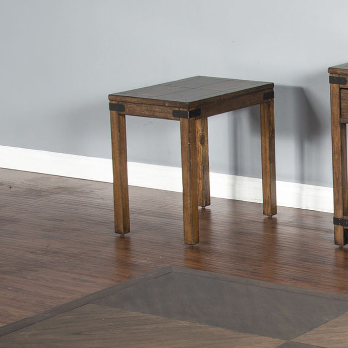 Jolicoeur 4 - Piece Solid Wood Living Room Table Set