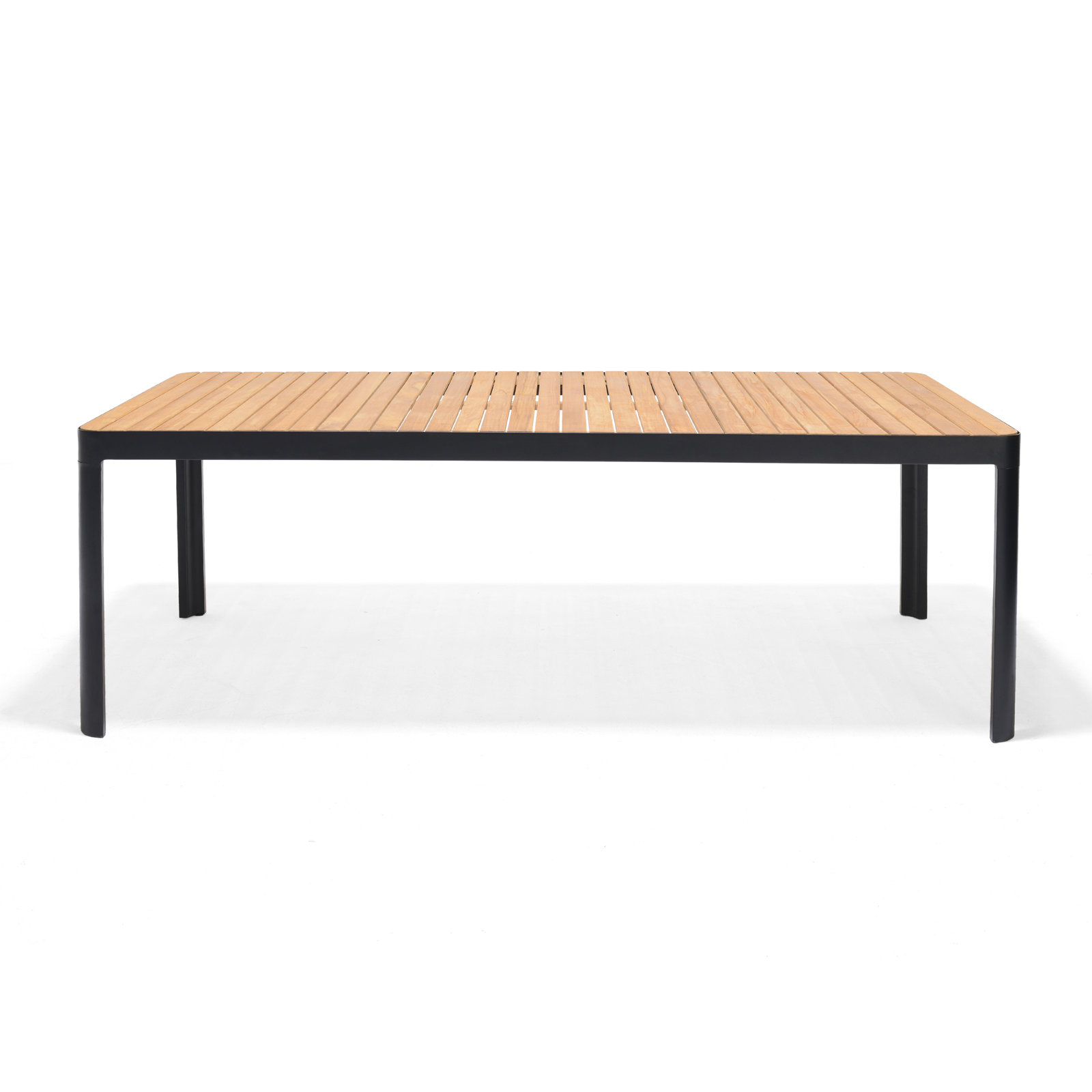 Bahjat 83'' Rectangular 8-Person Outdoor Dining Set