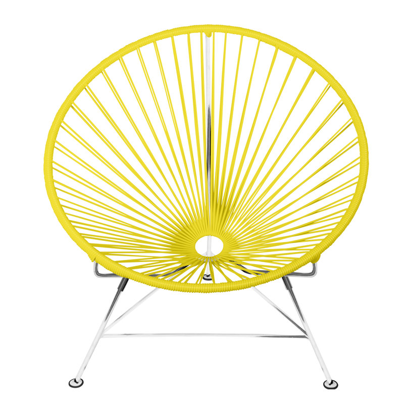 Méridienne Innit, Jaune lime / chrome