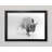 Bison In The Mist - Single Picture Frame Print-1803958352-1803958356