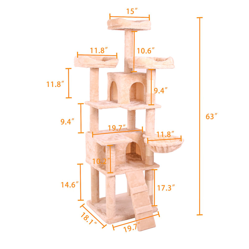 Structure d'escalade pour chat