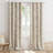 Polyester Blackout Kids Curtains Blue Floral Curtains for Girl Room Grommet Top Curtain Pair-108944836-108944829