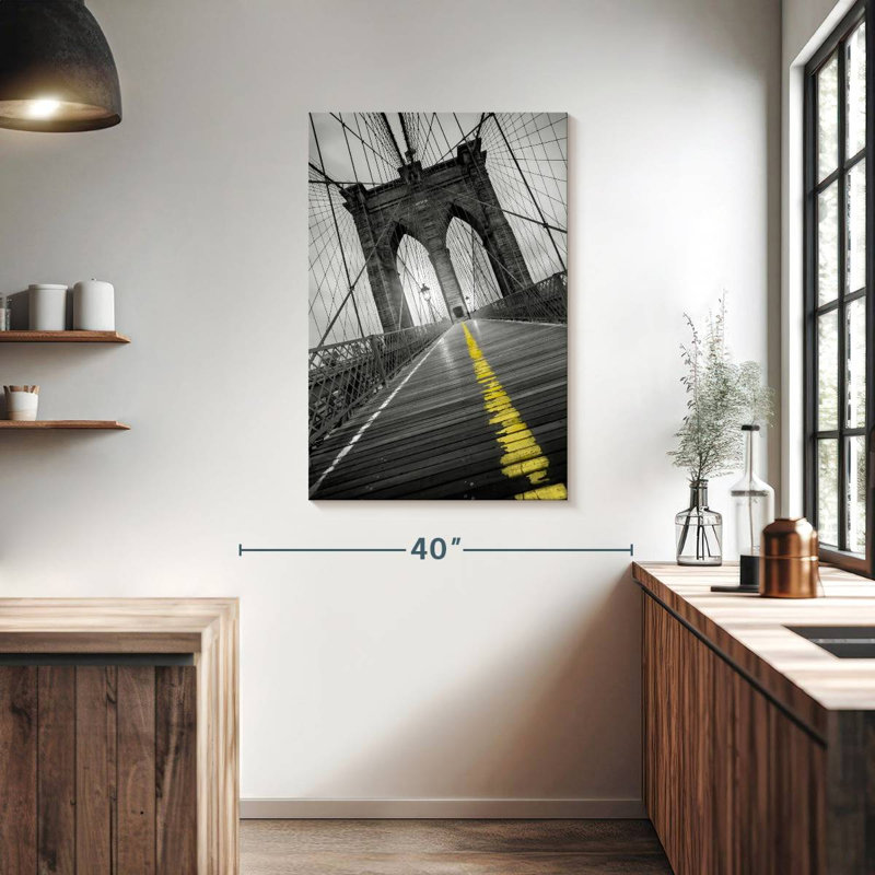 Lilie Brooklyn Bridge Pop, H 39 po x l 26 po