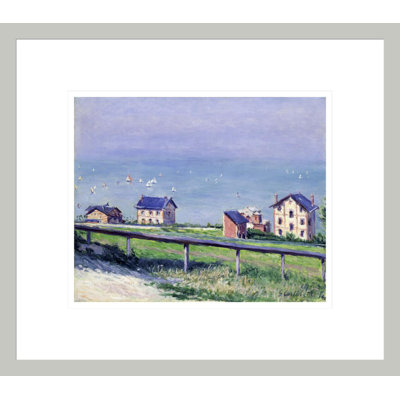 «Regatta at Trouville» par Gustave Caillebotte, impression giclée encadrée