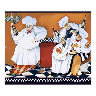 Papier peint à bordure de chef de cuisine 15' x 9" Portfolio II