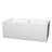 Melody 60'' x 30'' Soaking Acrylic Bathtub-50480630