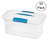 Sterilite Medium Nesting ShowOffs Clear File Box w/ Latches-62332854