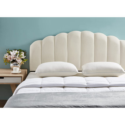 Dimphia Upholstered Headboard by Mercer41