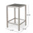 Caggiano 4-Person Metal Bar Height Patio Dining Set with Square Glass Table