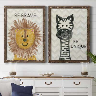 Safari Be Brave - ensemble de 2 reproductions