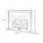 White Solid Wood Electric Fireplace-1615731265-1615731267