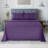Lux Decor Collection Brushed Microfiber Sheet Set with Fitted Flat Sheets & Pillowcase-29674158-29674136
