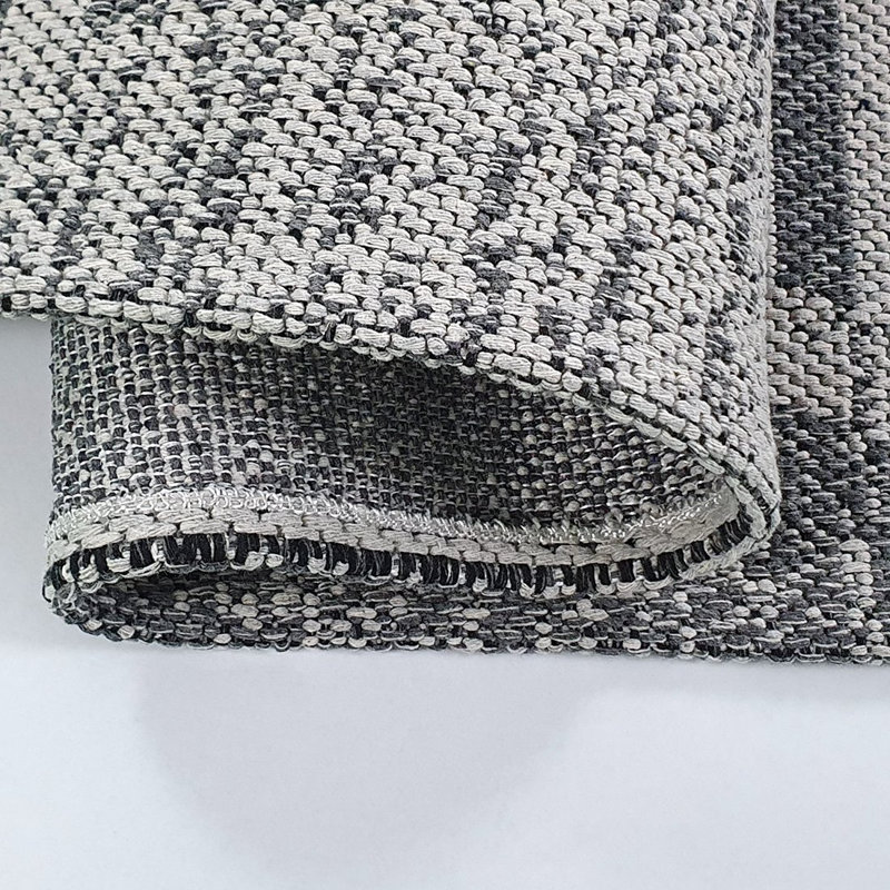 Amla Geometric Cotton Area Rug, Rectangle 75 x 150cm