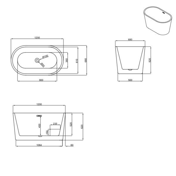 Dimensions du produit