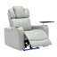 Fauteuil inclinable électrique avec porte-gobelet rafraîchissant, haut-parleur Bluetooth, lumières DEL, ports USB, table-plateau et rangement pour accoudoirs-330061101