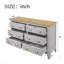 Commode double l 47,87 po Amiere