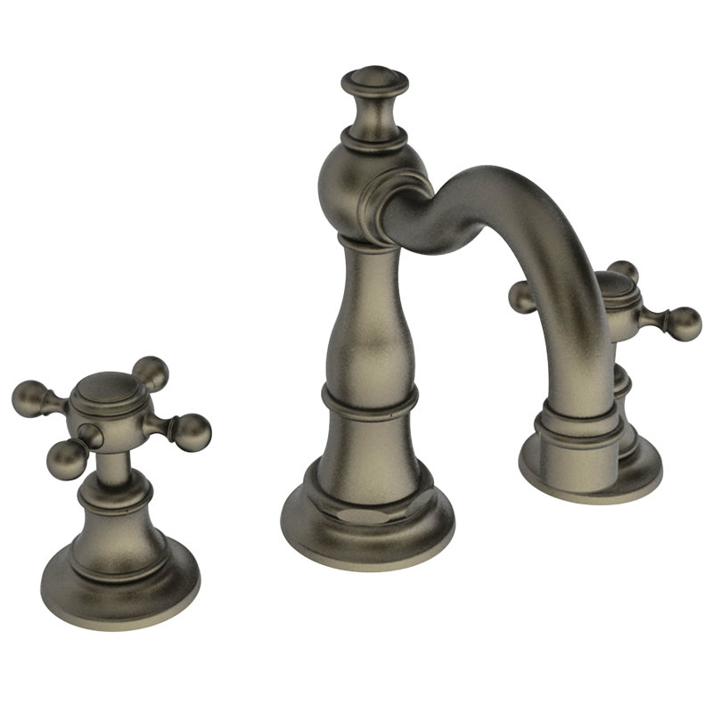 Victoria Widespread Bathroom Faucet with Drain Assembly, English Bronze