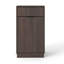 Armoire à poubelle inclinable en bois 10 gallons Woodgrain-775055793