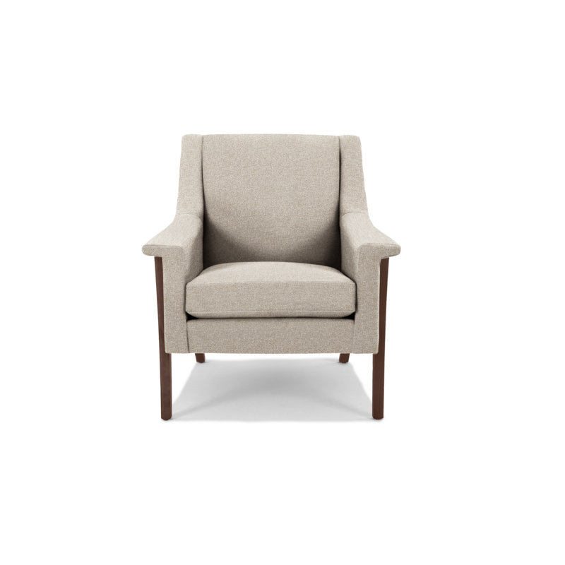Fauteuil Arlo, Noyers, Polyester coquille d'œuf