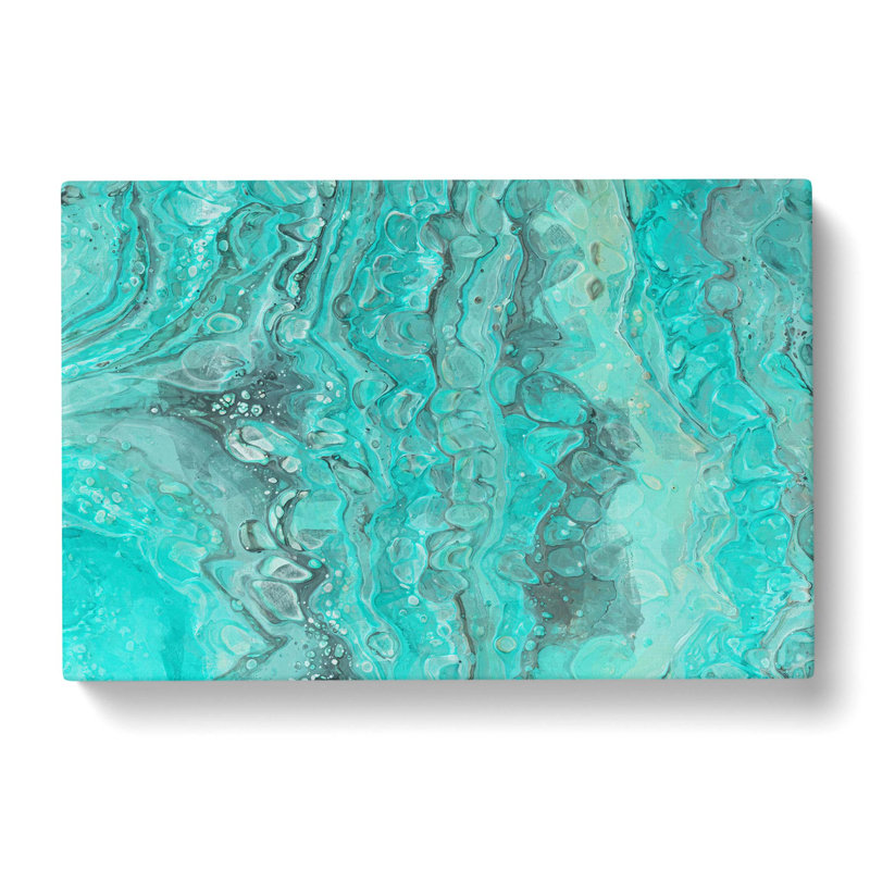 Motion In The Ocean In Abstract - Wrapped Canvas Painting, 50cm H x 76cm W x 3cm D