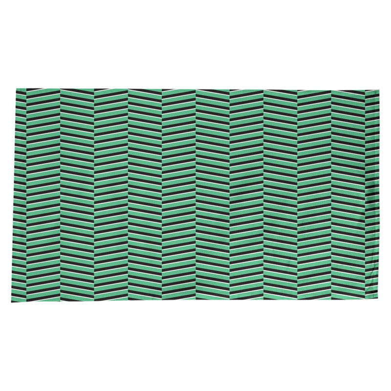Rayures fracturées Nappe, Vert