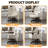 Criss Cross Chair With Armrests Sherpa Vanity Chair Swivel Computer Office Desk Chairs For Home, Make Up, Bed Room