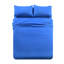 Ensemble de draps 4 pièces en microfibre brossée douce, pour lit simple / double / grand / très grand-116476481-116476491