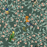 Yuki Osada Floral Wallpaper Double Roll