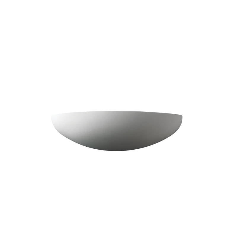 Maarten Ceramic Half Moon, Bisque