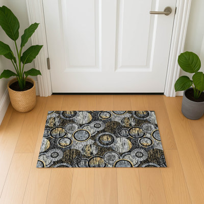 Premium Machine Washable Mayfield AMF2206 geometric Rug
