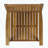 Acacia Wood Dining Chairs with Slat Back, Set of 2