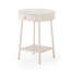Van Nightstand - Matte Alabaster