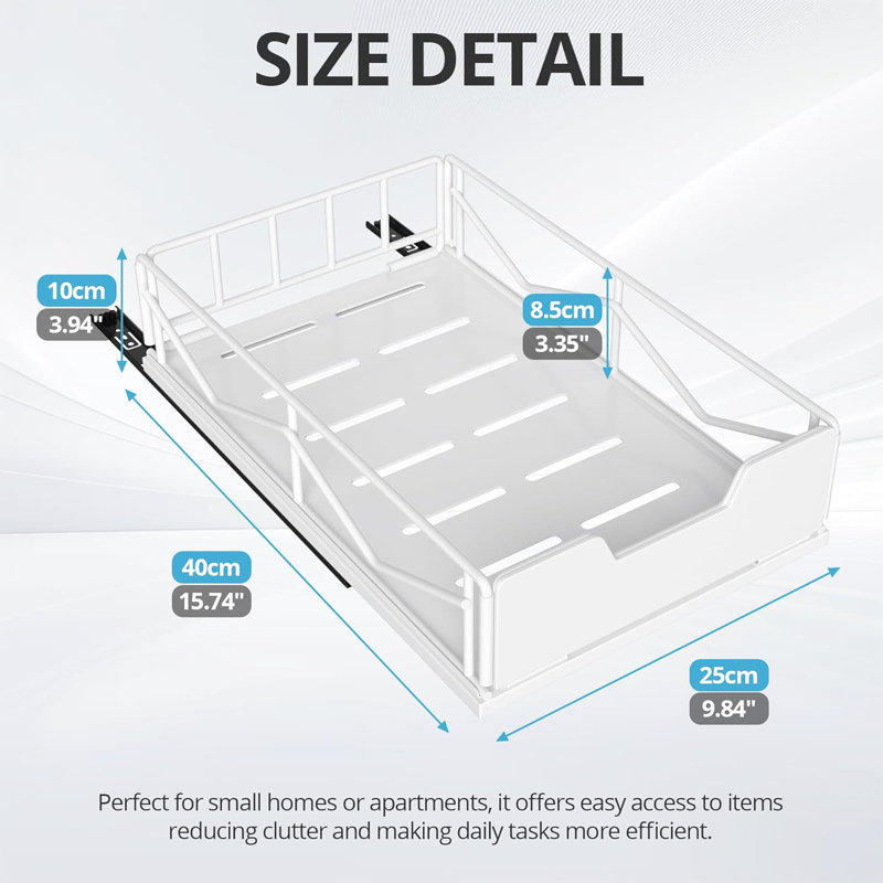 Pull Out Cabinet Storage Box