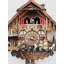  Horloge coucou musicale 14 po avec mouvement horaire et roue hydraulique